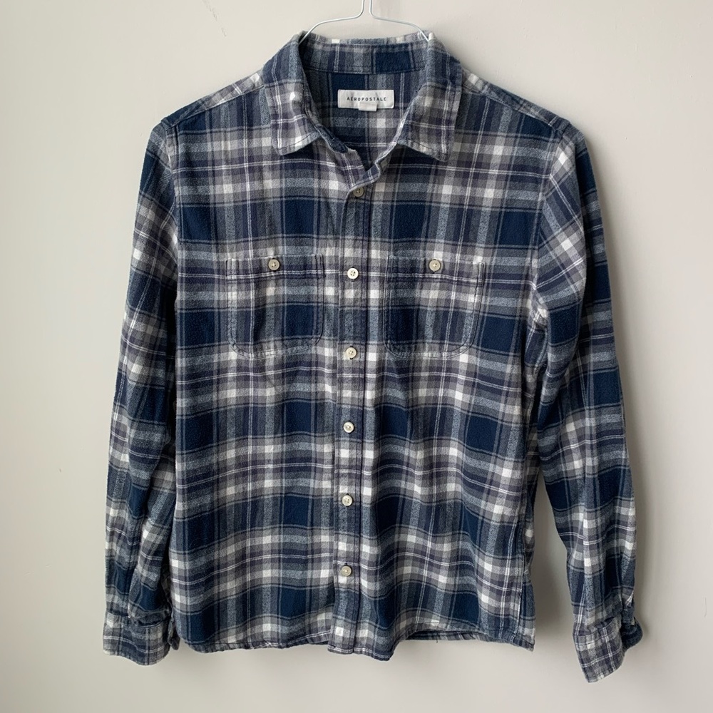 Blue Flannel Shirt